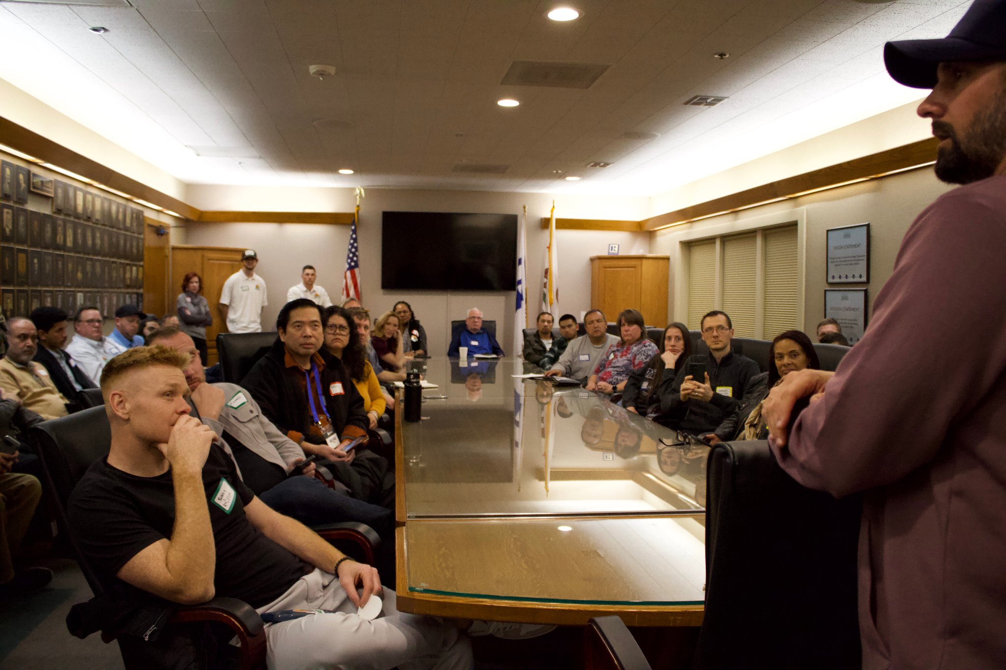 NorCal REIA members engaged in a speaker presentation at a monthly meeting